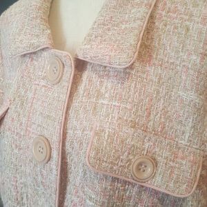 Flash Sale! Lane Bryant Tweed Crop Peacoat